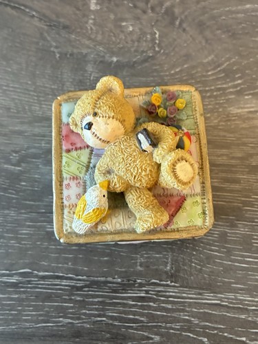 Toy bear trinket box - bear,